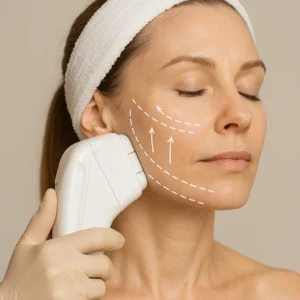 Woman having HI-FU to reduce wrinkles call LA LIPO Southall Now!
